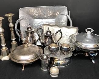 Silver Plated Lot