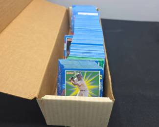 1990s Don Russ Box Lot Of Baseball Cards