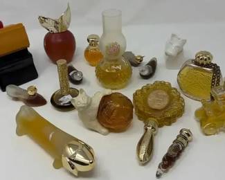 Assortment Of Vintage Avon Perfume Bottles
