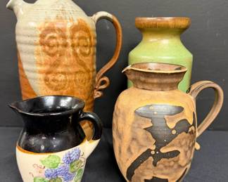 Vintage Pottery Vases