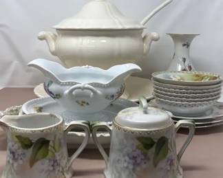 Germany Soup Tureen, Bavaria Gravy Boat, Saucers, Small Bowls And more