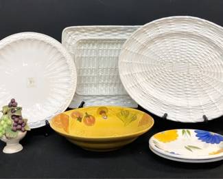 Platters, Plates, And More Made In Italy