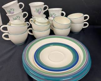 Grapevine And Ocean Breeze Dish Ware