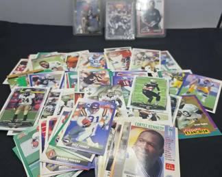 Football Trading Cards Including Steve Young, Dan Marino,  Brandon Cooks