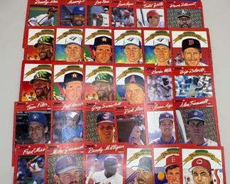 Donruss 1990 Baseball Trading Card Mystery A Lot