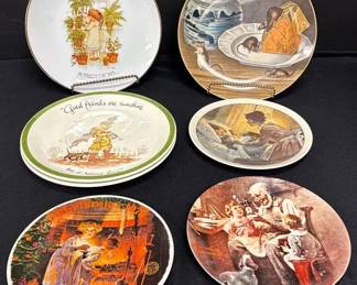 Norman Rockwell, Holly Hobbie Collector Plates And More