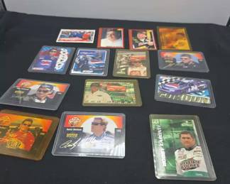 NASCAR Trading Cars Including Gordon, Wallace. LaPorte, Earnhardt, Stewart