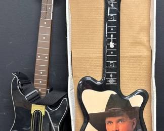Guitar Hero And Garth Brooks Guitar Clock