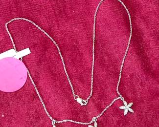 Starfish necklace - sterling