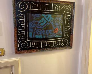 Abstract wall art