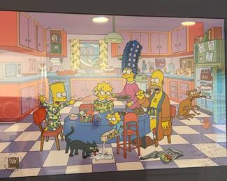 Breakfast with the Simpsons