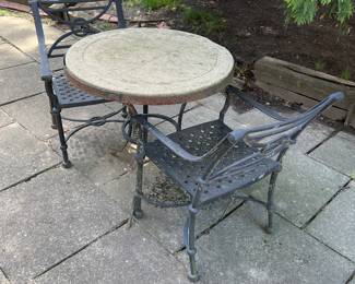 Outdoor table and chairs