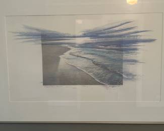 Coastal seascape print