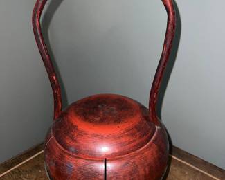 Antique Chinese wedding basket