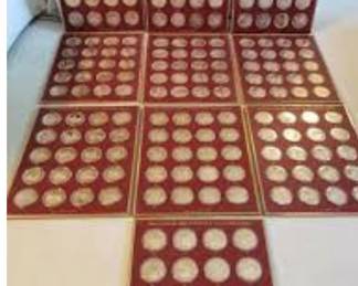 1776-1976 History of the United States 200 solid bronze proof 1.25 oz medals
