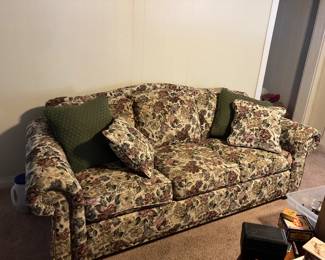 Sofa and matching love seat