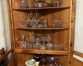 Crystal and cut glass dishes