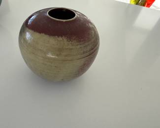 Mid Century pottery vase