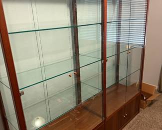 Fabulous Display cabinet - comes apart for moving!