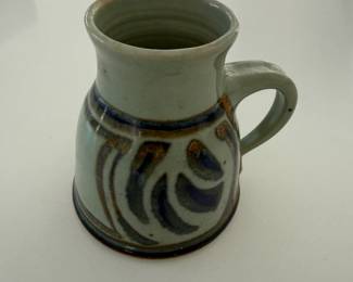Artisanal pottery mugs