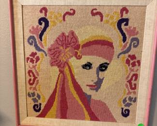 Elizabeth Taylor Needlepoint