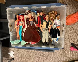Barbie and Ken - lots of them and great prices