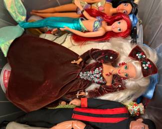 And more Barbies