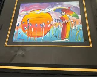 Another Serigraph By Peter Max