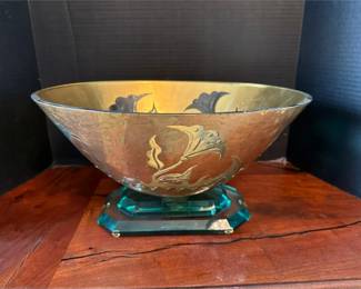Beautiful Gold Colored Bowl
