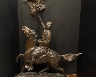 Large Bronze By Frederic Remington