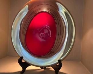Double Eclipse Art Glass