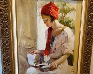 Lovely Painting Called Divine By Pino