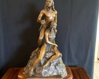 Steve Streadbeck Bronze Sculpture The Release
