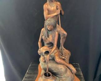 Sinagua By Susan Kliewer Bronze Statue