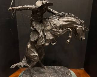 Bronco Buster By Frederic Remington