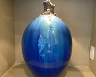 Stunning Hong Rubinstein Studio Art Pottery Piece Signed By Artist
