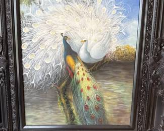Two Beautiful Peacocks