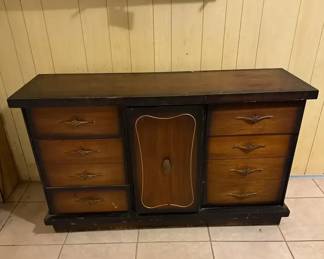 MCM Dresser Sideboard  9 Drawers Total