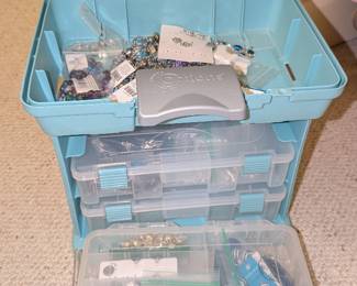 Jewelry hobbyist - beads, charms, clasps, supplies and tools