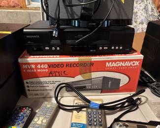 Magnavox VCR recorder in original box