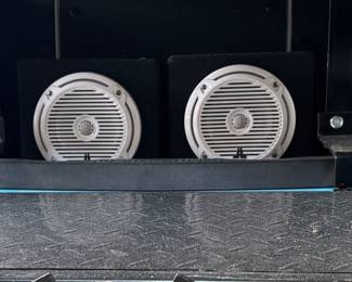 Rear cart speakers