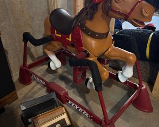 Radio flyer bouncing horse