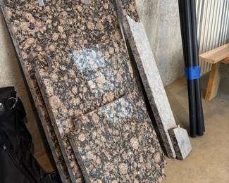 Marble countertop scrap lot