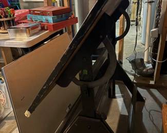 Antique drafting table