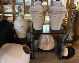 Assorted lamps