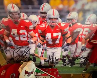 Ohio State memorabilia, signed
