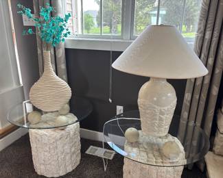 Matching side tables 