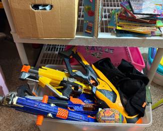 Nerf gun collection