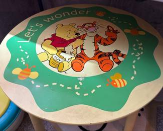Winnie the Pooh kids table