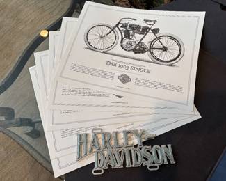 Harley Davidson ephemera